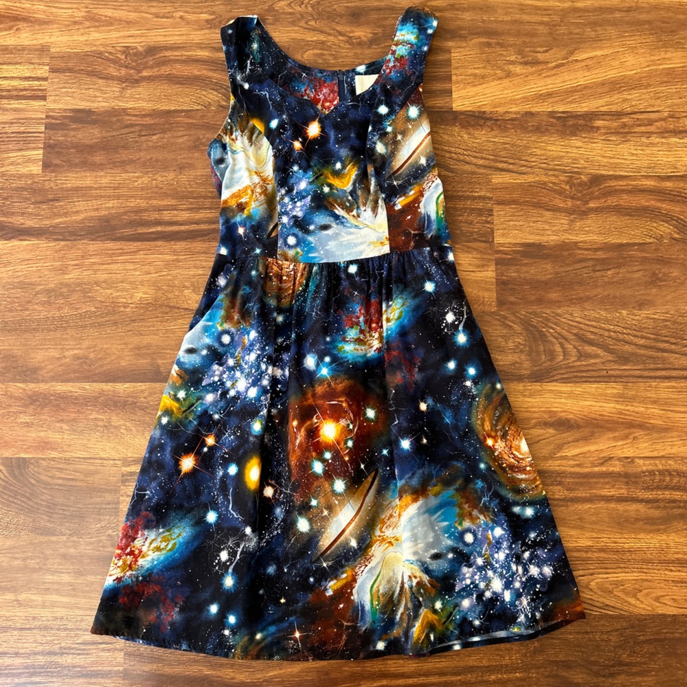 Modcloth Galaxy Women's Short Dress